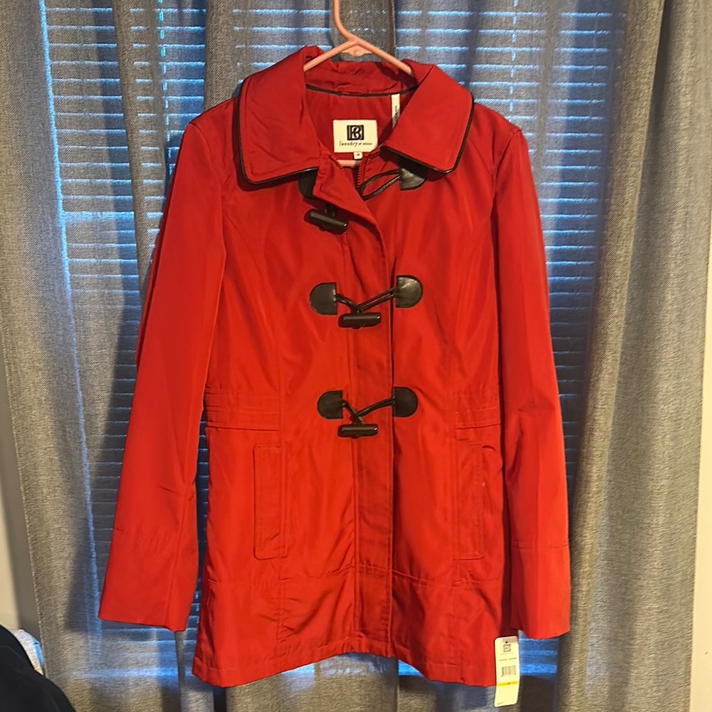 Red Toggle Coat - image 1